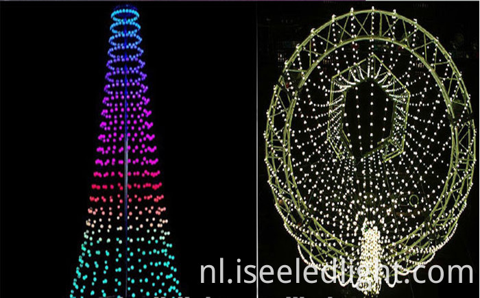 RGB DMX Led Pixel 3d bol bol IP65 RGB DMX Led Pixel 3d Ball Sphere IP65